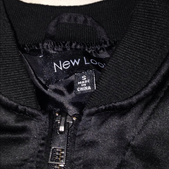 Black bomber jacket - Picture 2 of 4